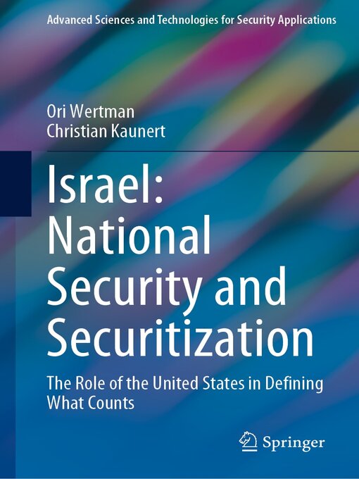 Title details for Israel: National Security and Securitization by Ori Wertman - Available